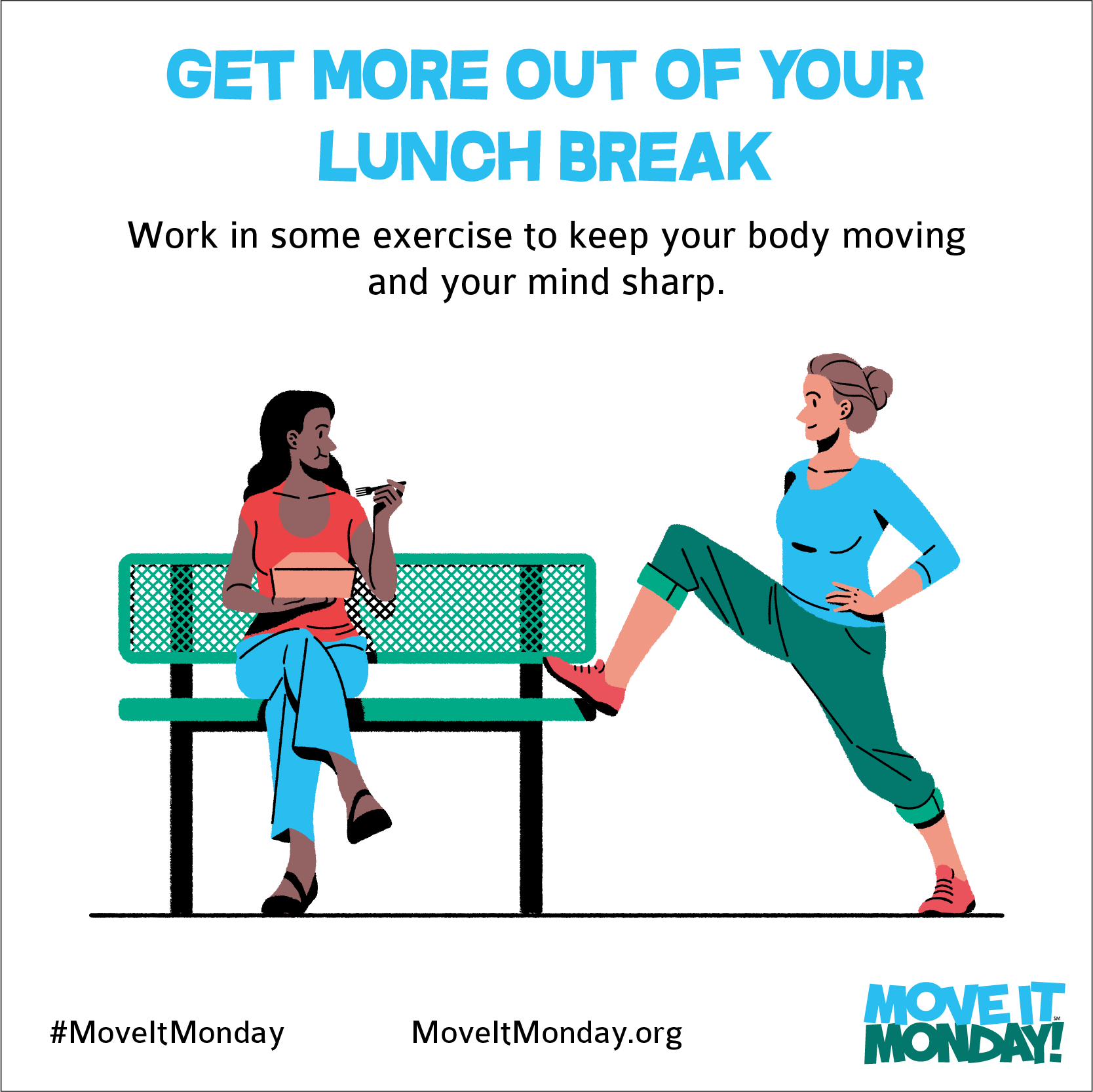 Move It Monday - Lunch Break Workout Routine for More Energy