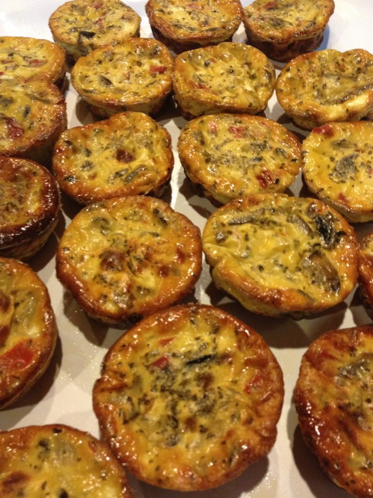 Vegetable Frittata Muffins - Meatless Monday