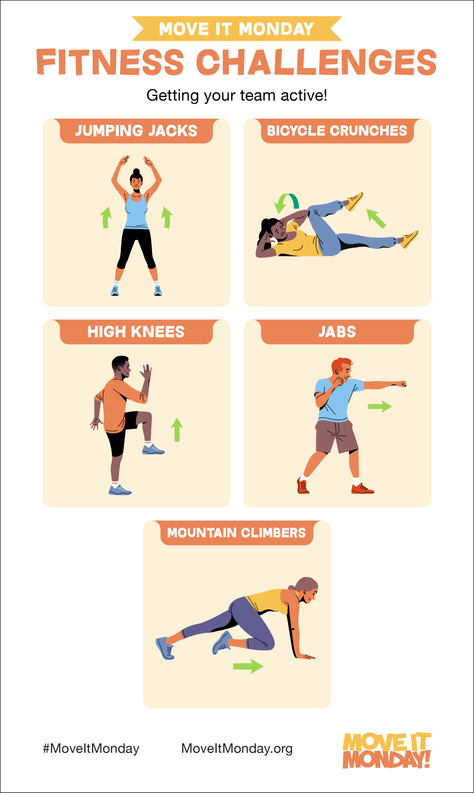 Move It Monday with Our Simple-But-Effective Fitness Challenges