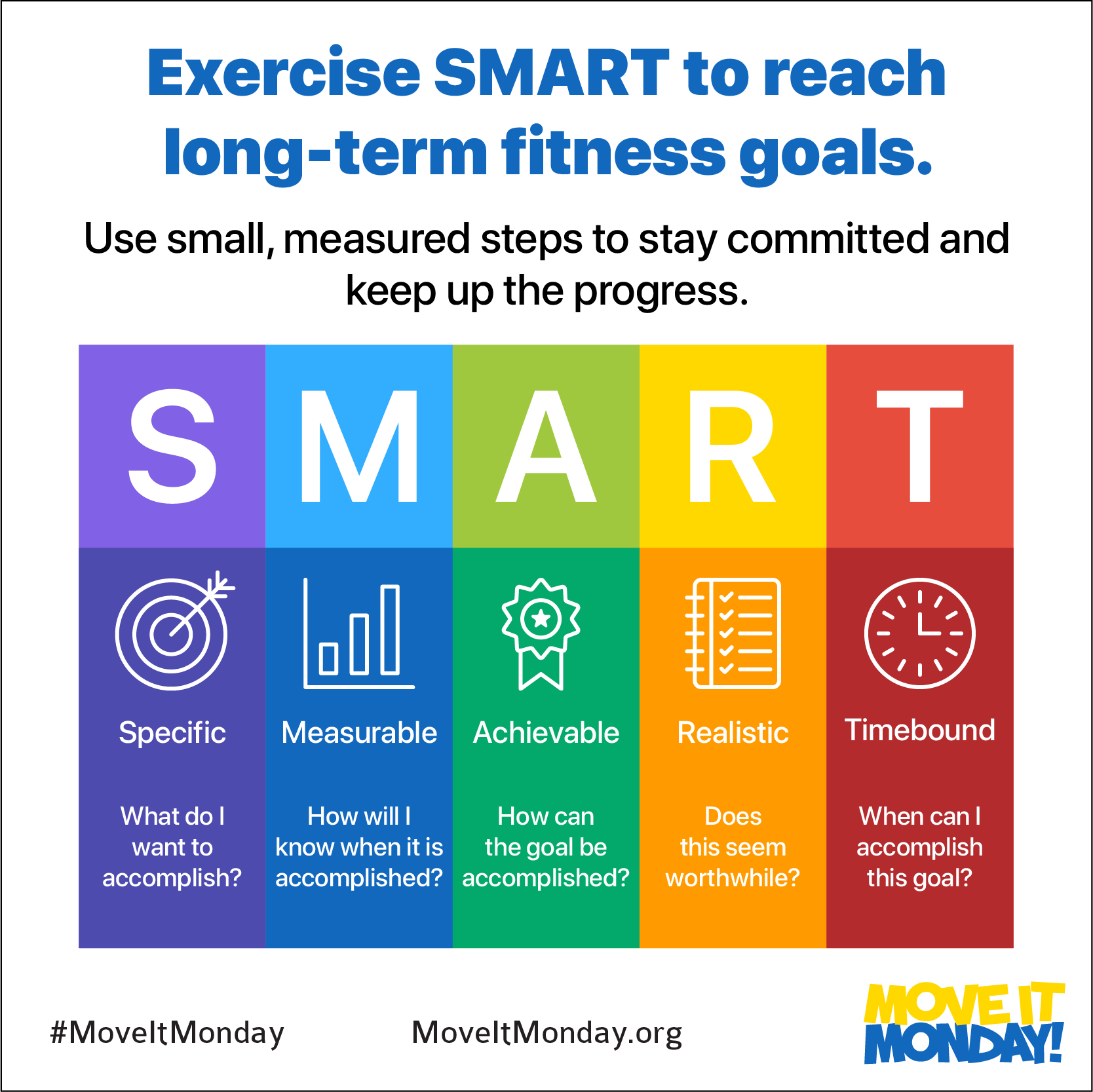 Take the SMART approach to exercising consistently