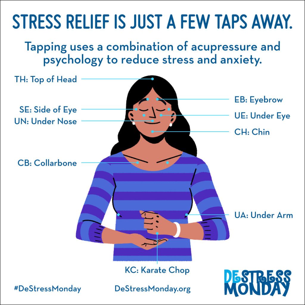 Tap Your Way to Reduced Stress and Anxiety - The Monday Campaigns